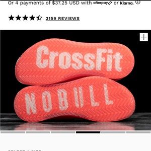 CROSSFIT® NEON CORAL TRAINER+ (WOMEN'S) size 11; NWOT
